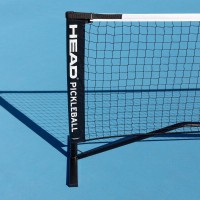 Cabeca de pickleball vermelha