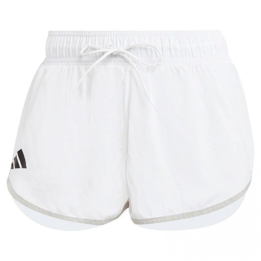 Short Adidas Club Blanco Negro Mujer