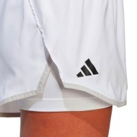 Short Femme Adidas Club Blanc Noir