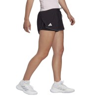 Short Adidas Club Negro Gris Mujer