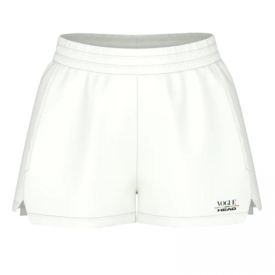 Vogue White Head Shorts Women