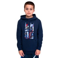 Bidi Badu New York Chill Dark Blue Red Junior Sweatshirt