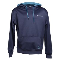 Sweat-shirt noir Crown Teide Blue