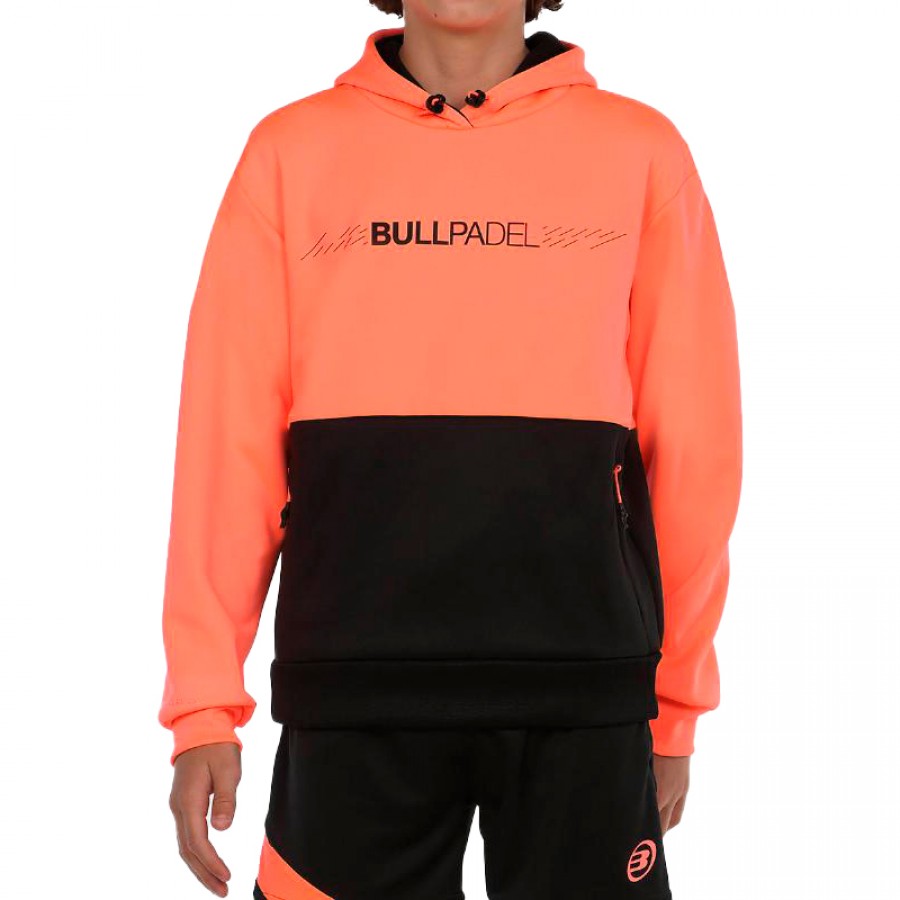 Bullpadel Imbui Coral Fluor Junior Felpa