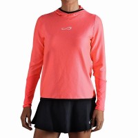 Endless Breath Line Sweatshirt Coral Shiny