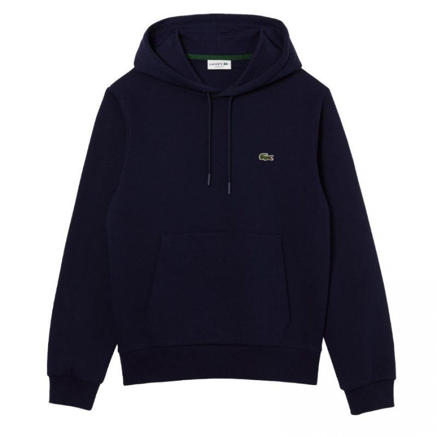 Lacoste Navy Blue Cotton Sweatshirt