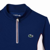 Lacoste Ultra Dry Navy Blue White Women''s Sweatshirt