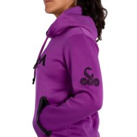 Vibora Yarara Violet Sweat-shirt Femme