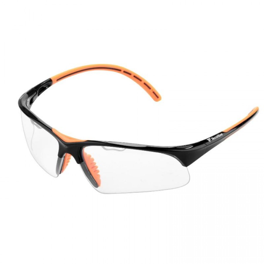 Tecnifibre Black Orange Squash Glasses