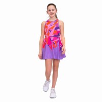 Vestido Bidi Badu Spike Lilac Rosa Junior