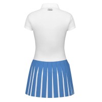 Head Vogue Dress White Blue