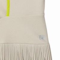 Robe Lacoste Ultra Dry Gris Blanc Jaune