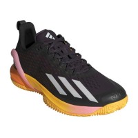 Chaussures Adidas Adizero Cybersonic Noir Argent Orange