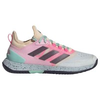 Adidas Adizero Ubersonic 4.1 Bianca Rosa Acqua Scarpe