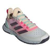 Chaussures Adidas Adizero Ubersonic 4.1 Blanc Aqua Rose