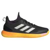 Adidas Adizero Ubersonic 4.1 Clay Nero Argento Arancia Scarpe