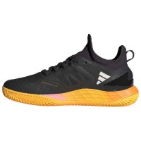 Zapatillas Adidas Adizero Ubersonic 4.1 Clay Negro Plata Naranja