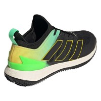 Adidas Adizero Ubersonic 4 Clay Core Shoes Black Yellow