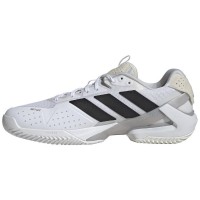 Adidas Adizero Ubersonic 5 Clay White Black Gray Sneakers