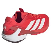 Zapatillas Adidas Adizero Ubersonic 5 Clay Rojo Blanco