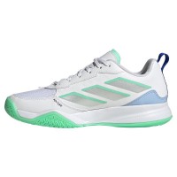 Tenis Adidas AvaFlash Branco Prata Mint Feminino