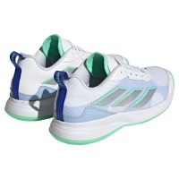 Tenis Adidas AvaFlash Branco Prata Mint Feminino