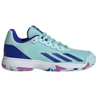 Adidas Courtflash Aqua Purple Blue Junior Sneakers