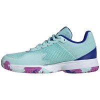 Tenis Adidas Courtflash Aqua Purple Blue Junior