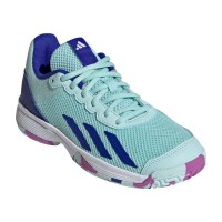 Tenis Adidas Courtflash Aqua Purple Blue Junior