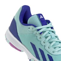 Adidas Courtflash Aqua Viola Blu Junior Scarpe da ginnastica