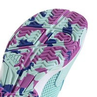 Tenis Adidas Courtflash Aqua Purple Blue Junior