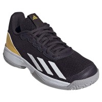 Adidas Courtflash Nero Bianco Arancione Junior Scarpe Da Ginnastica