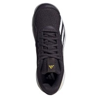 Adidas Courtflash Nero Bianco Arancione Junior Scarpe Da Ginnastica