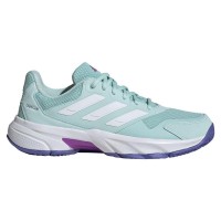 Adidas CourtJam Control 3 Aqua White Women''s Sneakers