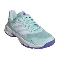 Adidas CourtJam Control 3 Aqua White Women''s Sneakers