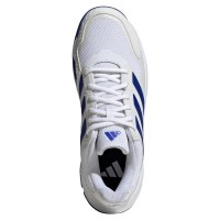 Adidas CourtJam Control 3 Bianco Blu Aqua Scarpe da ginnastica