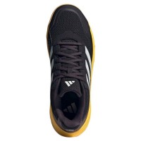 Adidas CourtJam Control 3 Terra Battuta Nero Argento Arancia Scarpe