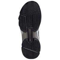 Adidas CourtJam Control 3 Preto Prata Cinza Sapatos Femininos