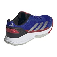 Adidas Courtquick Padel Blue Silver Red Sneakers