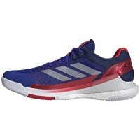 Adidas Crazyquick Boost Padel Blue Silver White Sneakers