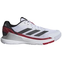 Adidas Crazyquick LS Padel Branco Preto Vermelho Tenis