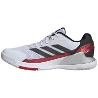 Adidas Crazyquick LS Padel White Black Red Sneakers