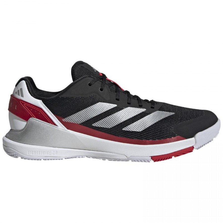 Adidas Crazyquick LS Padel Black Silver Red Sneakers