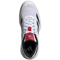 Adidas Crazyquick Padel Blanc Noir Rouge Sneakers