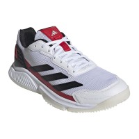 Adidas Crazyquick Padel Blanc Noir Rouge Sneakers