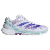 Adidas Defiant Speed 2 White Blue Aqua Women''s Sneakers