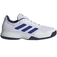 Adidas Game Spec Blanc Bleu Junior Sneakers