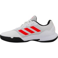 Adidas GameCourt 2 White Red Black Sneakers