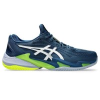 Asics Court FF 3 Clay Blue Mako Tenis Branco