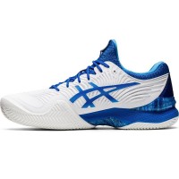 Tenis Asics Court FF Clay Novak Branco Azul